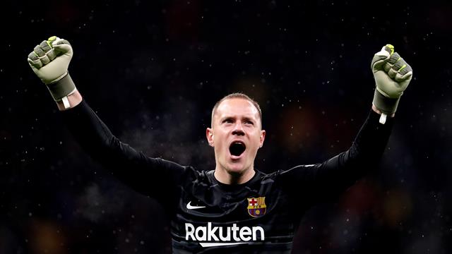 Performanță extraordinară reușită de Ter Stegen! Neamțul l-a întrecut pe Messi la un capitol