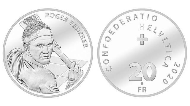 Federer posts 'thank you' video after Swiss coin minted in his honour