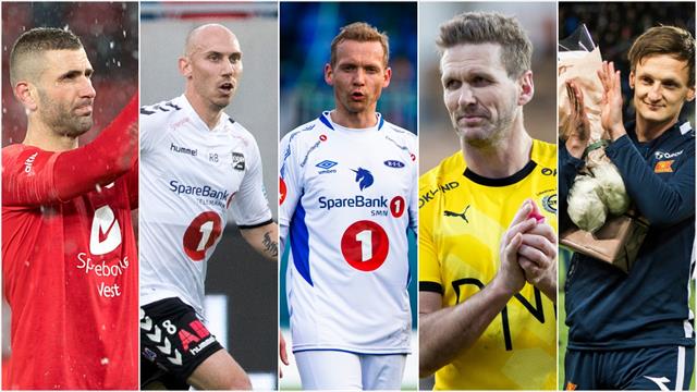Eliteserie-legendene legger opp – dette var deres karrierer Eliteserie-legendene legger opp – dette var deres karrierer