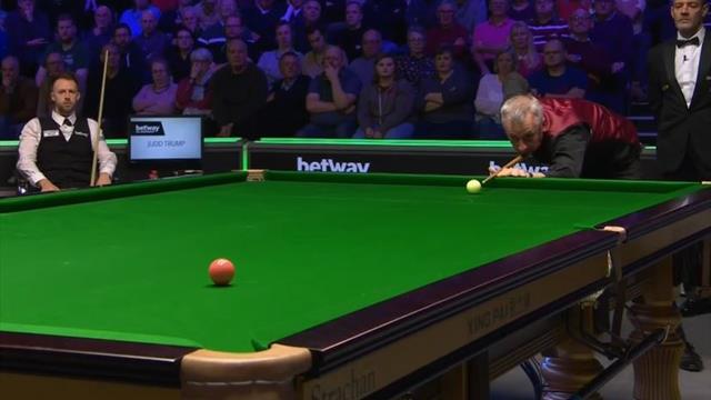 WATCH: The moment Judd Trump was sunk by Nigel Bond WATCH: The moment Judd Trump was sunk by Nigel Bond