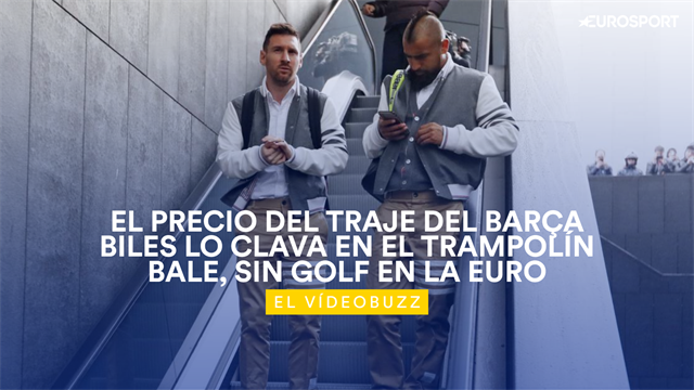 El videobuzz, lo más curioso del deporte: El desorbitado precio del nuevo traje del Barça El videobuzz, lo más curioso del deporte: El desorbitado precio del nuevo traje del Barça