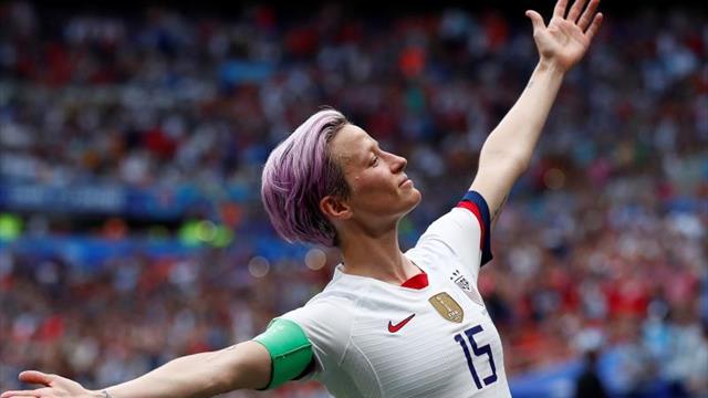 La estadounidense Megan Rapinoe gana el Balón de Oro femenino