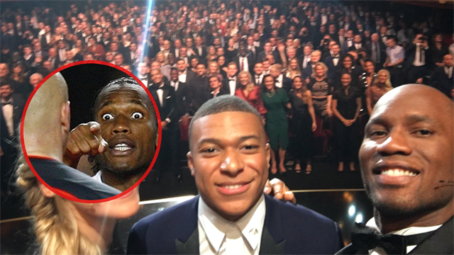 Drogba, selfie con Mbappé: "Dissi no a una foto con lui dopo Chelsea-Barcellona 2009, ora rimedio"