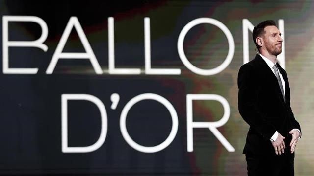 El emotivo discurso de Messi al recibir el Balón de Oro: "Se acerca el momento de la retirada"