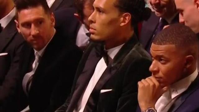La mirada de Messi a Mbappé en la gala del Balón de Oro que se ha hecho viral