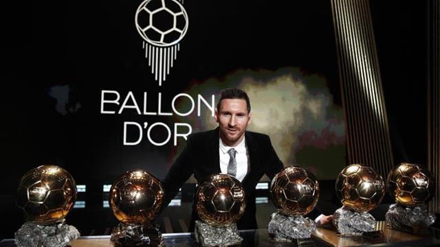 Messi consigue su sexto Balón de Oro