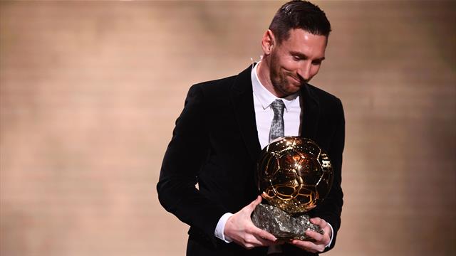 Messi: "Era inimaginable pensar en un Balón de Oro y mucho menos en seis" Messi: "Era inimaginable pensar en un Balón de Oro y mucho menos en seis"