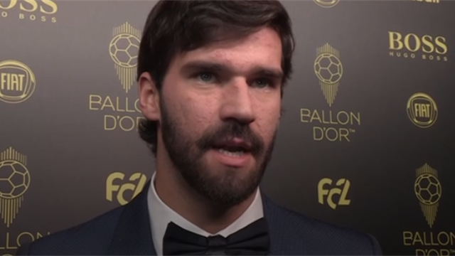Alisson: ‘It’s great for a goalkeeper to make the Ballon d’Or top ten’ Alisson: ‘It’s great for a goalkeeper to make the Ballon d’Or top ten’