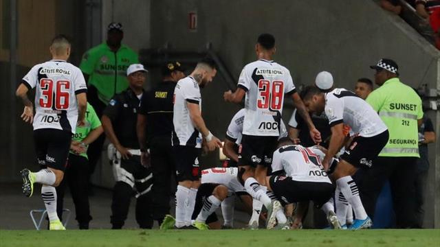 Vasco vence al Cruzeiro y lo deja al borde del descenso en Brasil