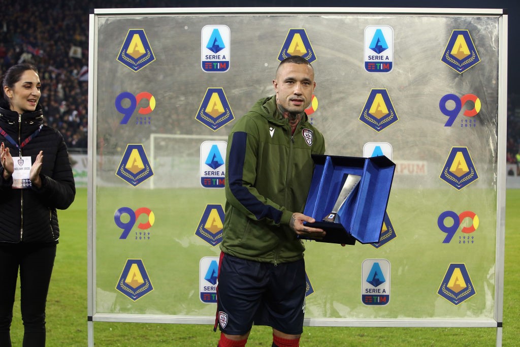 Nainggolan a Cagliari