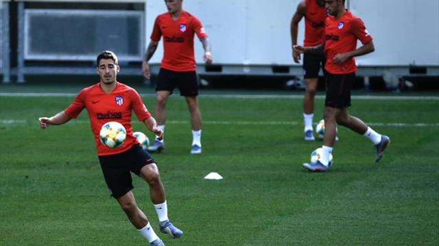 El croata Vrsaljko se entrena por primera vez con el grupo desde su regreso