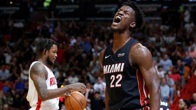 110-121. Butler logra triple-doble y los Heat ganan en casa de los Raptors