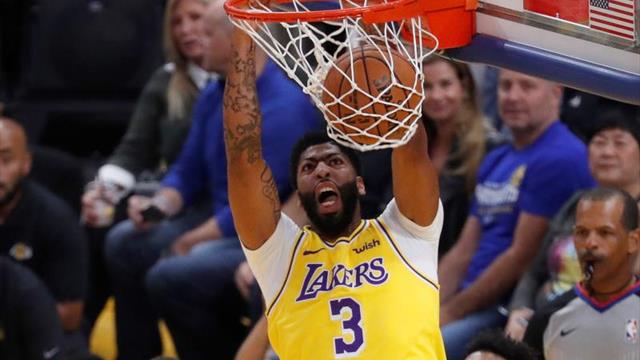 96-106. Davis y James lideran a victoria de los Lakers
