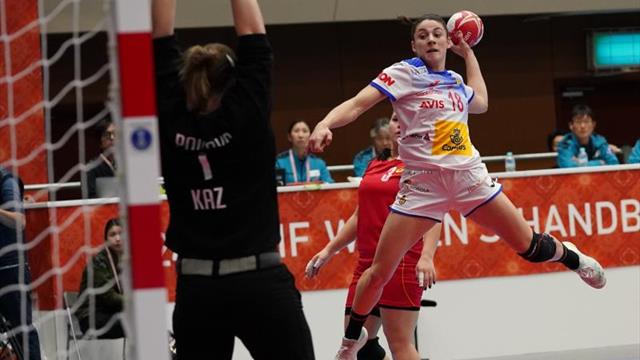 Mundial femenino, Kazajistán-España: Atracón de goles para Las Guerreras (16-43)