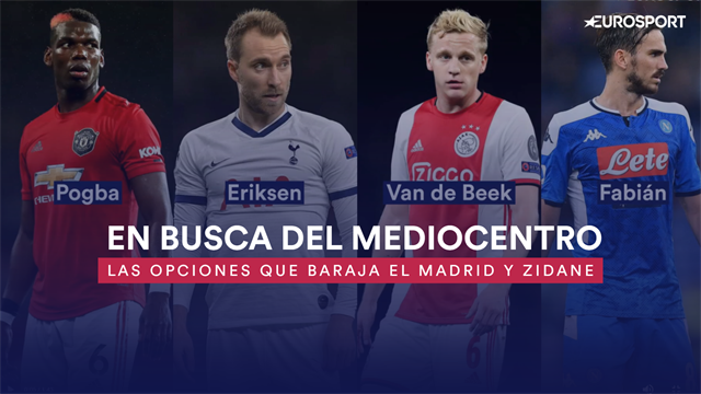 El casting del Real Madrid para reforzar el centro del campo: Zidane y el club deben elegir El casting del Real Madrid para reforzar el centro del campo: Zidane y el club deben elegir