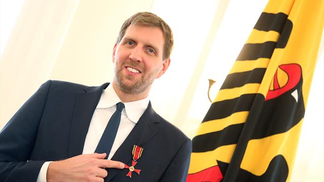 "Eine große Ehre für mich": Nowitzki erhält Bundesverdienstkreuz