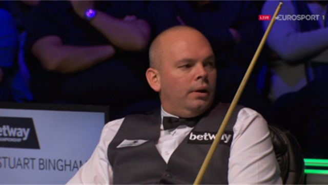 Bingham rages after mobile goes off during Higgins match Bingham rages after mobile goes off during Higgins match