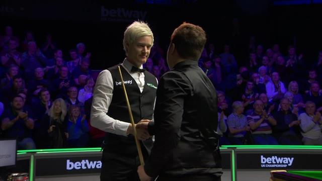 Yan Bingtao schockt Neil Robertson - Handy-Klingeln stoppt Bingham