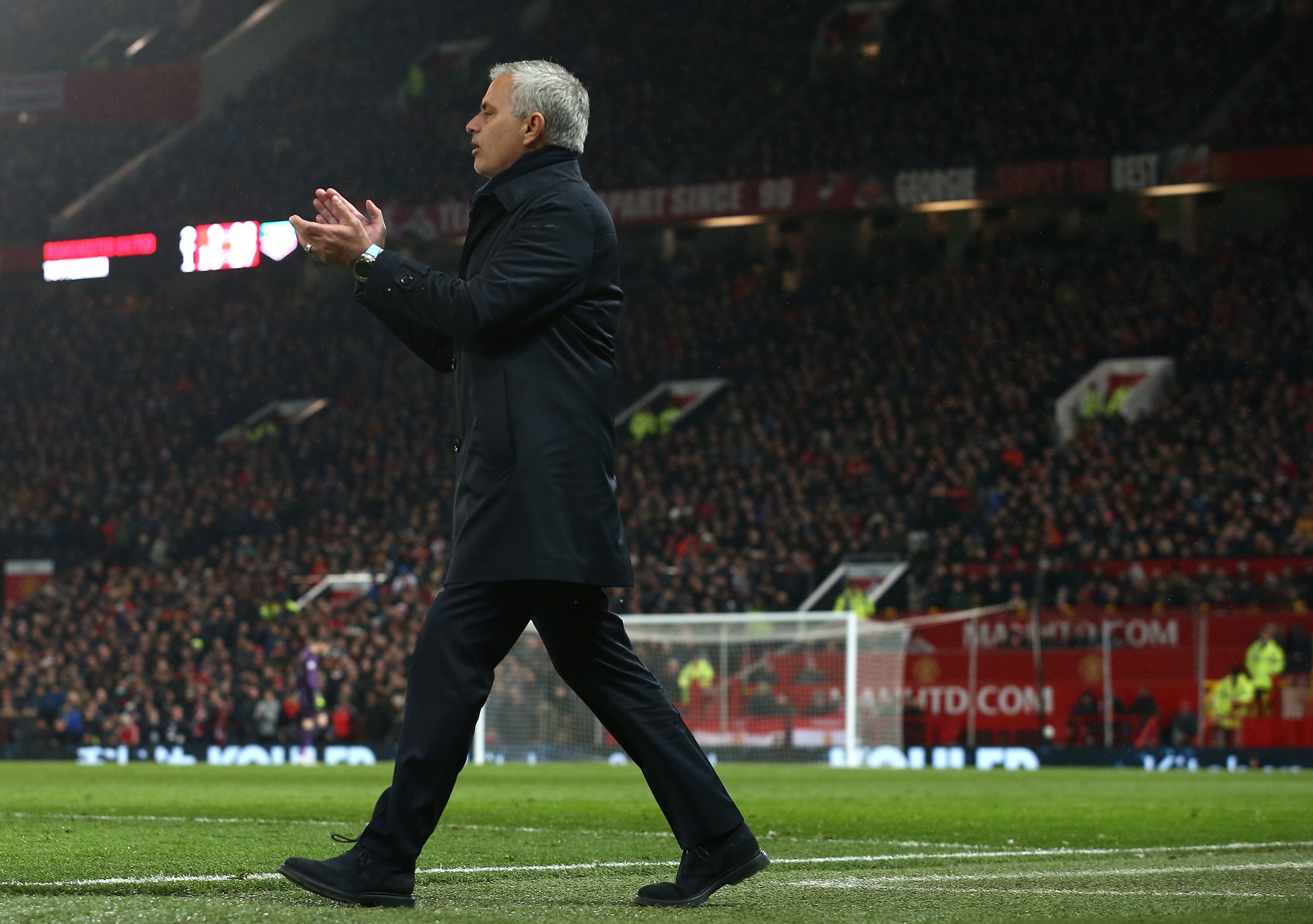 Jose Mourinho, Manchester United – Tottenham Hotspur