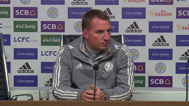 Rodgers: ‘It’s too early to talk about Leicester winning the title’ Rodgers: ‘It’s too early to talk about Leicester winning the title’