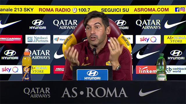 Fonseca: "Black Friday per presentare Inter-Roma? Parole infelici, serve attenzione" Fonseca: "Black Friday per presentare Inter-Roma? Parole infelici, serve attenzione"