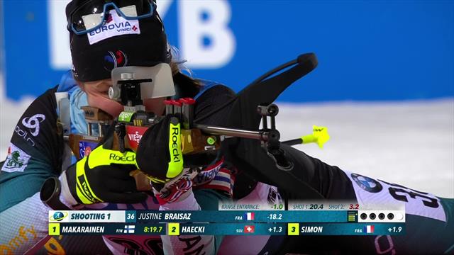 Highlights - Justine Braisaz takes second career victory Highlights - Justine Braisaz takes second career victory