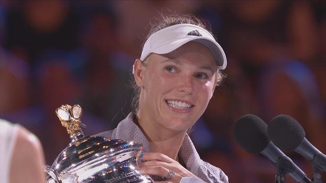 'Dream come true' - Wozniacki's emotional speech after winning Australian Open 'Dream come true' - Wozniacki's emotional speech after winning Australian Open