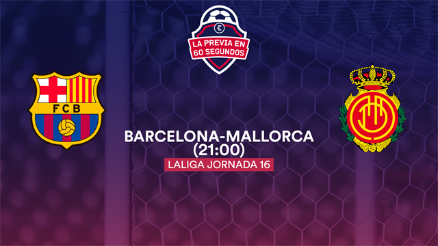 La previa en 60" del Barcelona-Mallorca: La fiesta de Messi (21:00) La previa en 60" del Barcelona-Mallorca: La fiesta de Messi (21:00)