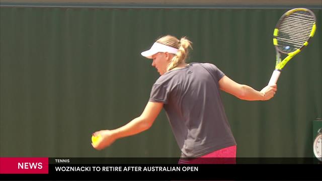 Caroline Wozniacki anuncia su retirada del tenis Caroline Wozniacki anuncia su retirada del tenis