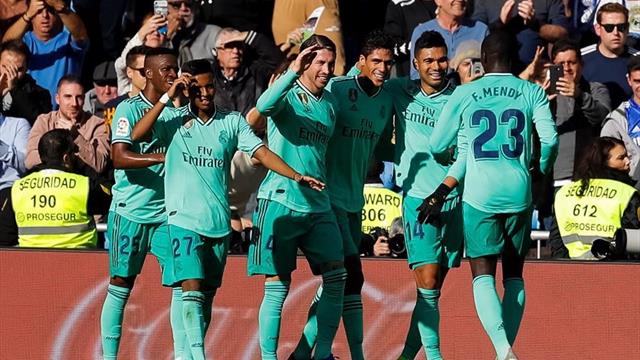 Real Madrid alla francese: 2-0 all'Espanyol grazie a Varane e Benzema