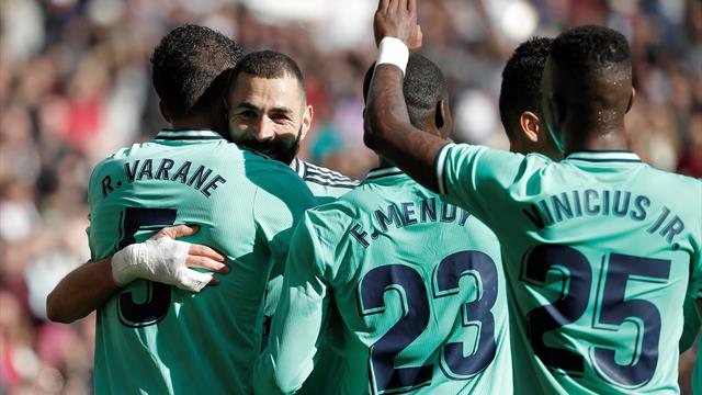 Varane et Benzema buteurs, Mendy expulsé : le Real voit la vie en bleu