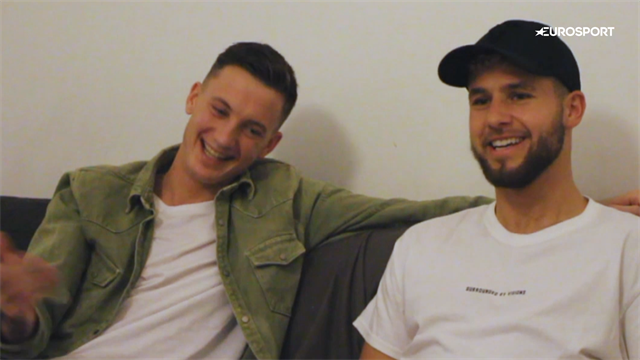 Superliga-roomies: På besøg hos Emiliano Marcondes & Mathias Hebo Superliga-roomies: På besøg hos Emiliano Marcondes & Mathias Hebo