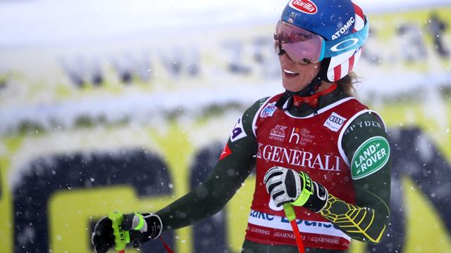 Le turbo puis les erreurs, Shiffrin n'a pas tenu la distance : sa descente en vidéo Le turbo puis les erreurs, Shiffrin n'a pas tenu la distance : sa descente en vidéo