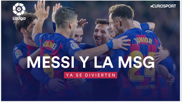 Messi y la MSG ya se divierten Messi y la MSG ya se divierten