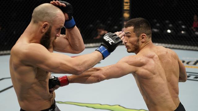 Первый узбекский боец в истории UFC эффектно вырубил соперника