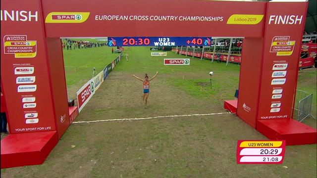 Europeos de campo a través: Anna Emilie Moller domina la categoría Sub-23 Europeos de campo a través: Anna Emilie Moller domina la categoría Sub-23