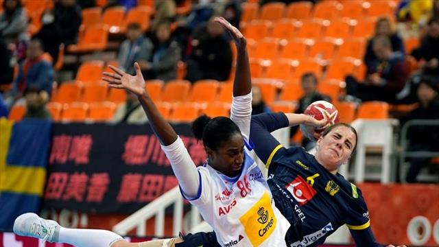 Mundial femenino, España-Suecia: Excelso primer tiempo y sesteo final (28-28)