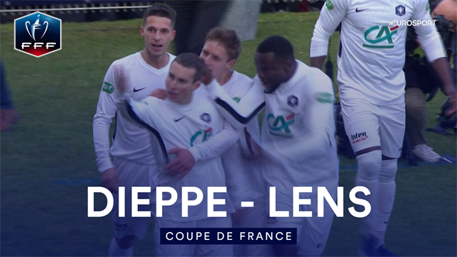 Lens est tombé chez une N3 : les images de l'exploit de Dieppe Lens est tombé chez une N3 : les images de l'exploit de Dieppe