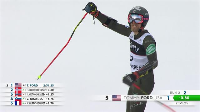 Esquí alpino, Copa del Mundo: Ford se adjudica el eslalon gigante en Beaver Creek Esquí alpino, Copa del Mundo: Ford se adjudica el eslalon gigante en Beaver Creek