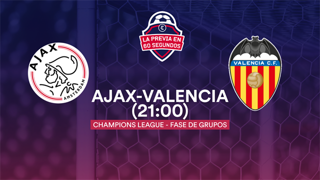 La previa en 60" del Ajax-Valencia: Primera final de la temporada (21:00) La previa en 60" del Ajax-Valencia: Primera final de la temporada (21:00)