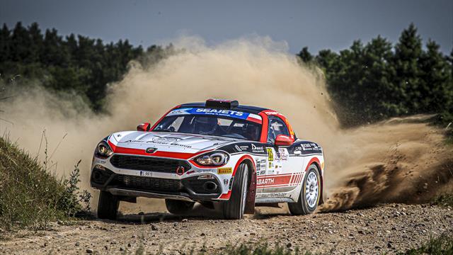Fun and fast: Polonski relished ERC Abarth season