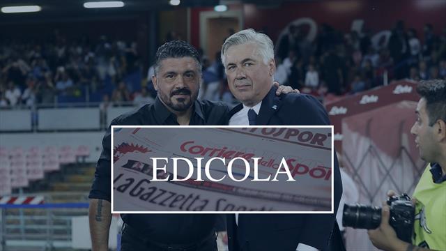 Napoli pronta la svolta: Ancelotti al passo d'addio, dopo il Genk arriva Gattuso