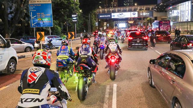 EWC and WTCR in the streets of Kuala Lumpur