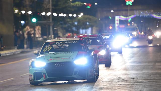 WTCR drivers and EWC riders give fans a treat with spectacular Kuala Lumpur tour