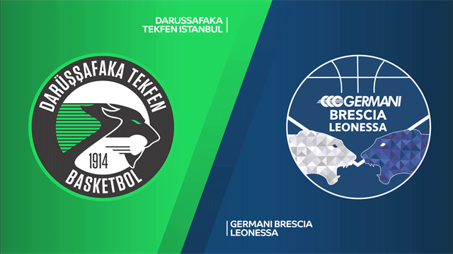 Highlights: Darussafaka Tekfen Istanbul-Germani Basket Brescia 61-70 Highlights: Darussafaka Tekfen Istanbul-Germani Basket Brescia 61-70
