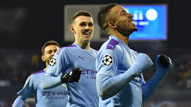 Jesus hits hat-trick as City cruise past Dinamo Zagreb