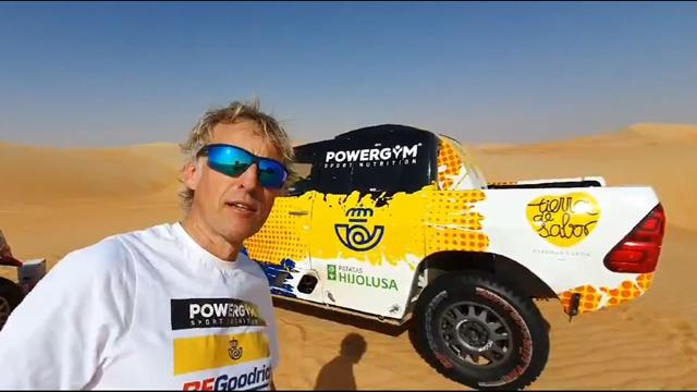 Calleja y la ingeniosa manera para alimentarse durante el Dakar 2020 Calleja y la ingeniosa manera para alimentarse durante el Dakar 2020