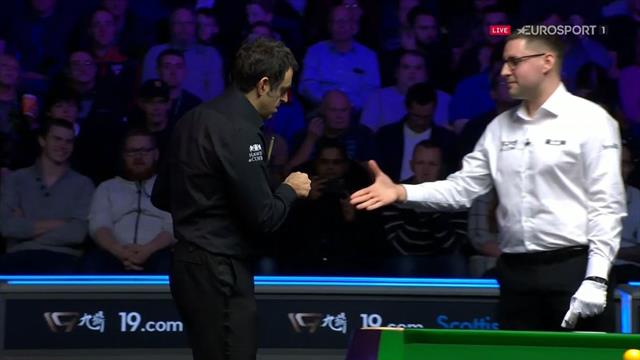 'I'm a bit OCD with germs' - O'Sullivan on referee fist bump 'I'm a bit OCD with germs' - O'Sullivan on referee fist bump
