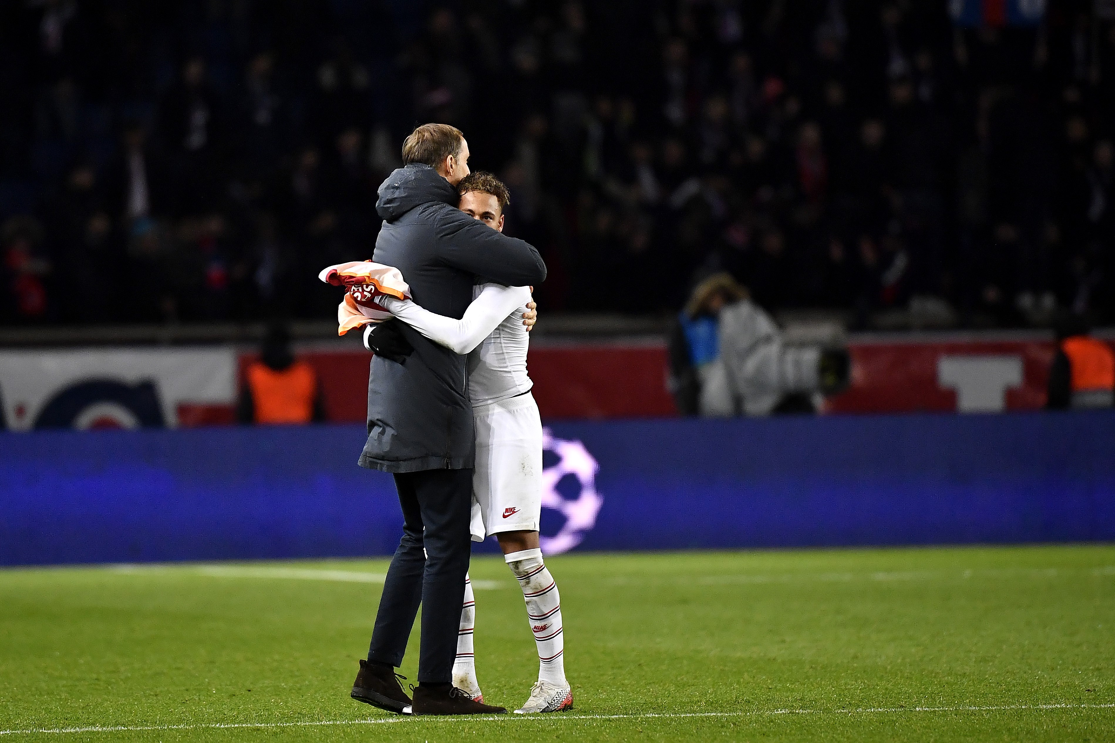 Thomas Tuchel et Neymar