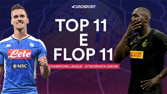 Da Milik a Lukaku: la Top 11 e la Flop 11 della sesta giornata di Champions League Da Milik a Lukaku: la Top 11 e la Flop 11 della sesta giornata di Champions League